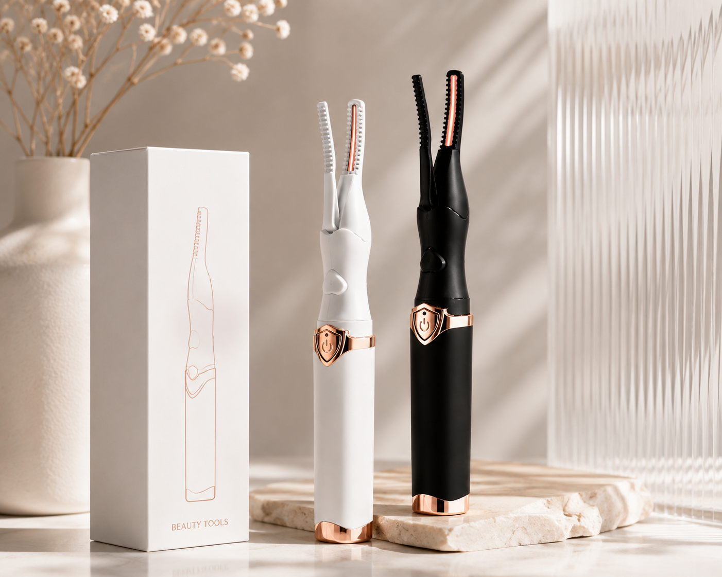 Rechargeable Heated Eyelash Curler | Salon Lash Lift at Home